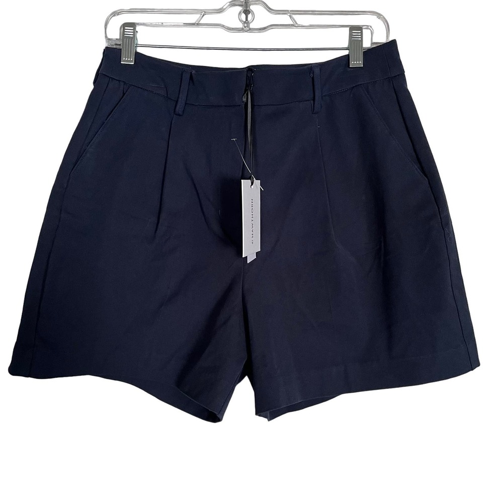 41 Hawthorn Women's Chino Shorts Size 8 Navy Blue NWT